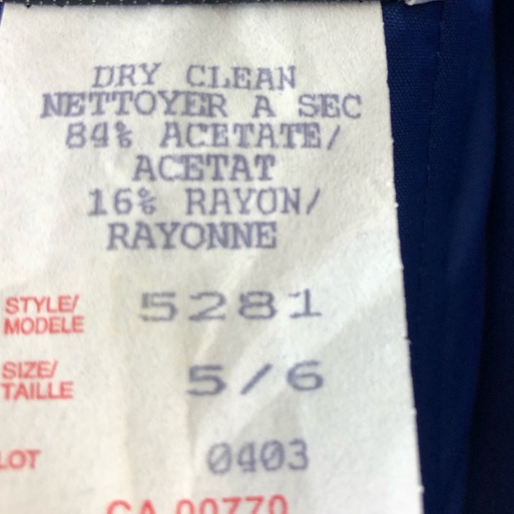 Vintage Blue Velvet Maxi Dress Sz S - Picture 7 of 11